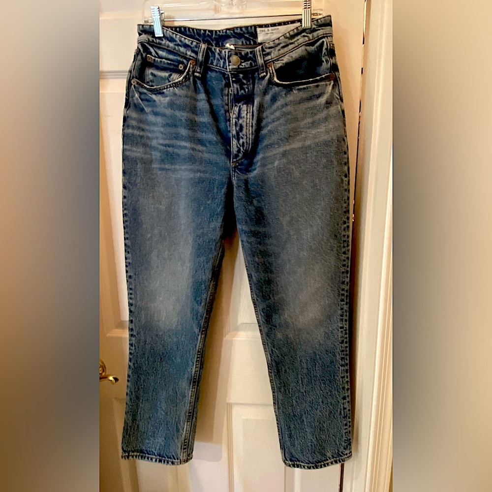 Rag & Bone ICONS, Nina High Waist Cigarette Jean (Norwalk)